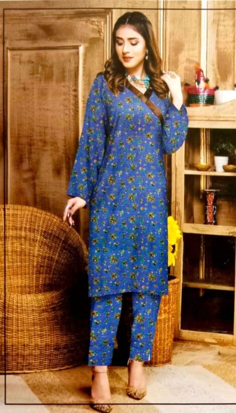 RUPAS 2 Piece Printed Khaddar