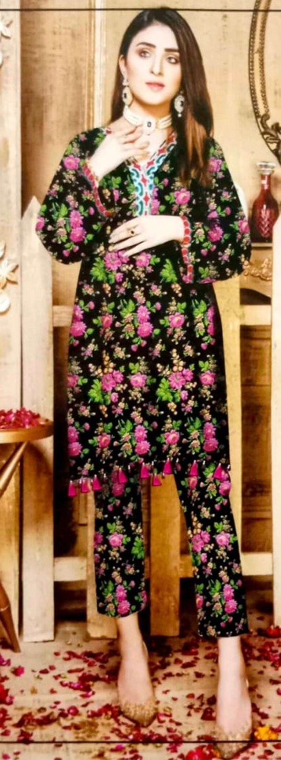 RUPAS 2 Piece Printed Khaddar